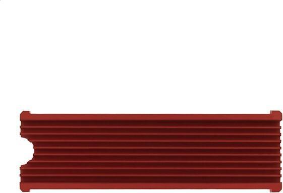Actual product image Axagon CLR-M2 passive M.2 SSD heatsink - 2280, aluminum