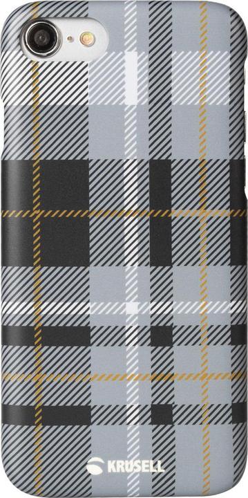 Produktbild Krusell Limited Cover Apple iPhone 8/7 plaid dark grey (Apple iPhone 8)