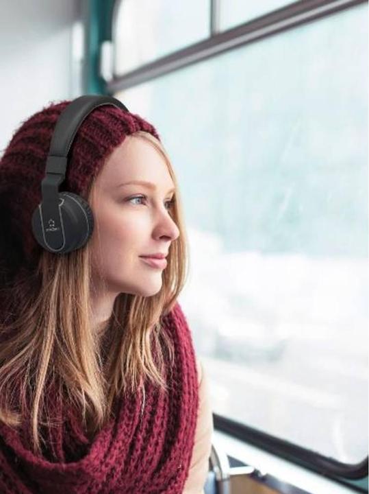 Produktbild Renkforce Bluetooth Kopfhörer RF-BTK-100 (10 h, Kabelgebunden)