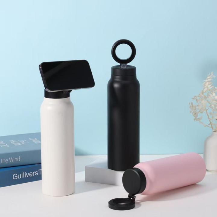 Actual product image OEM Other Magnetic holder compatible with MagSafe with 750ml container pink (0.75 l)
