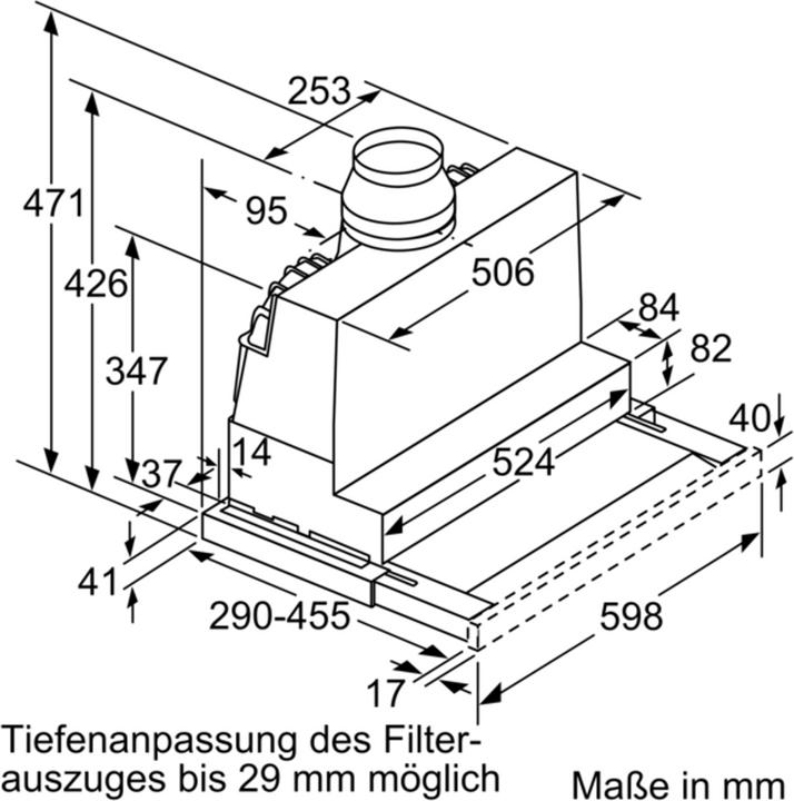 Produktbild Bosch Hausgeräte DFR067A52 (Flachschirmhaube)