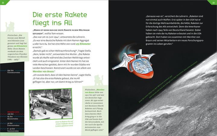 Produktbild Tessloff Der kleine Major Tom. Space School. Band 1: Abenteuer Raumfahrt (Deutsch, Bernd Flessner, Stefan Lohr, Peter Schilling, 2020)