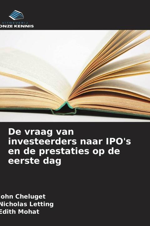 Produktbild De vraag van investeerders naar IPO's en de prestaties op de eerste dag (Deutsch, Nicholas Letting, John Cheluget, Edith Mohat, 2024)