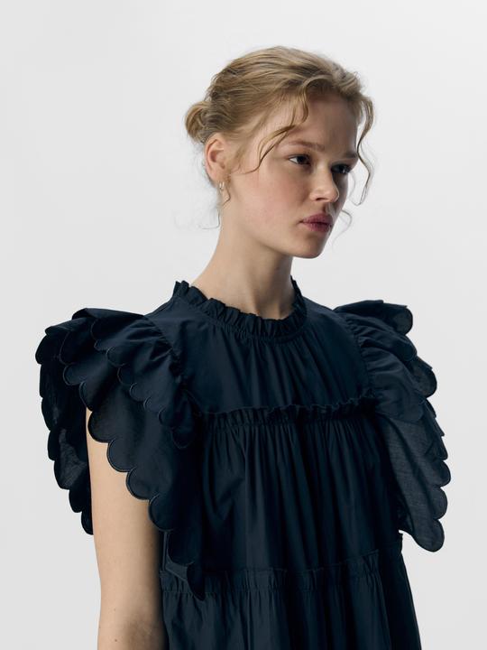 Produktbild Object Gerüschtes Minikleid (42)