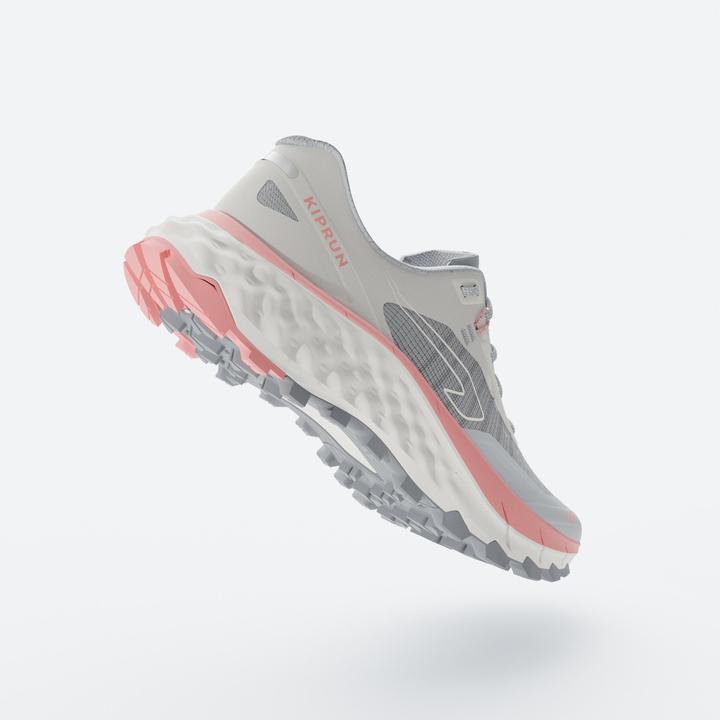 Produktbild Kiprun Trailrunningschuhe Damen - MT Cushion 2 grau/rosa (36)