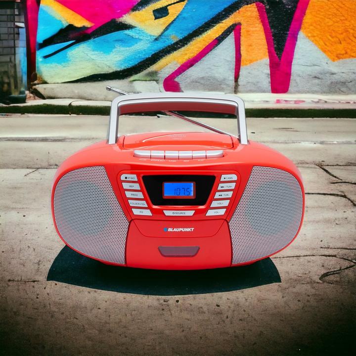 Produktbild Blaupunkt Boombox Mit CD Player Für Kinder | B 120 (MW, FM, UKW, Bluetooth)