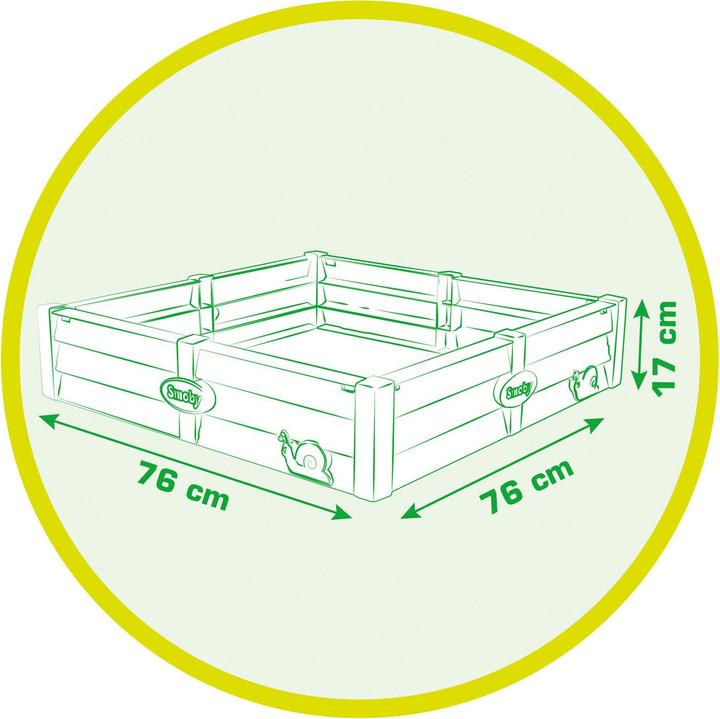 Actual product image Smoby 2-in-1 Square Garden