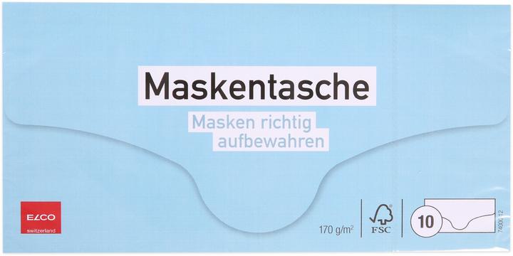Produktbild Elco Maskentasche (C5/6, 10 x)