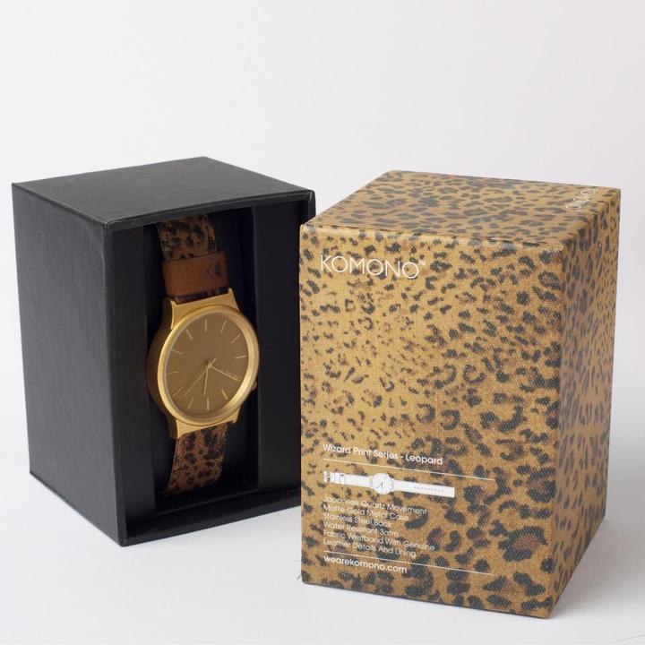 Produktbild Komono The Wizard Print Series Leopard (Analoguhr, 36 mm)