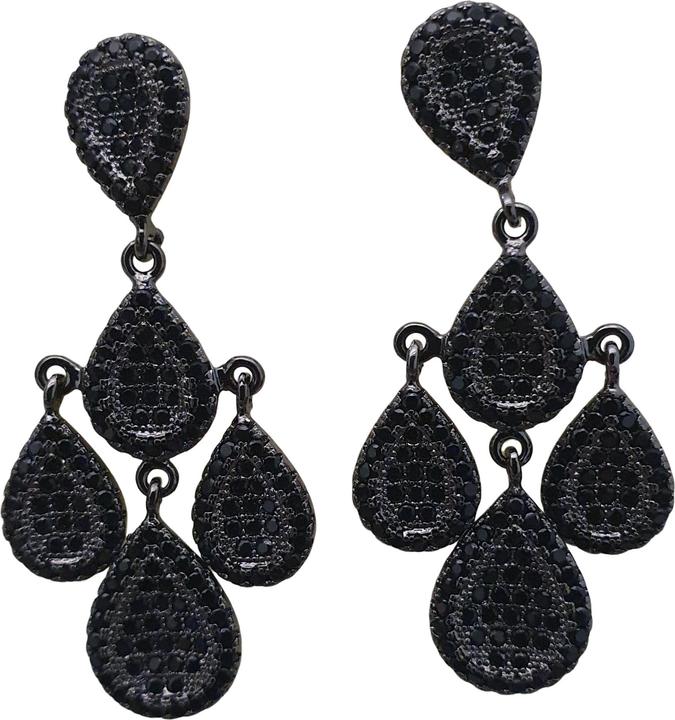 Immagine prodotto L'Officiel Orecchino brunito con zirconi