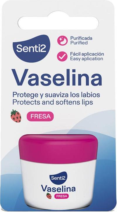 Actual product image Senti2 Moisturising Lip Balm Strawberry 20 ml (20 ml)