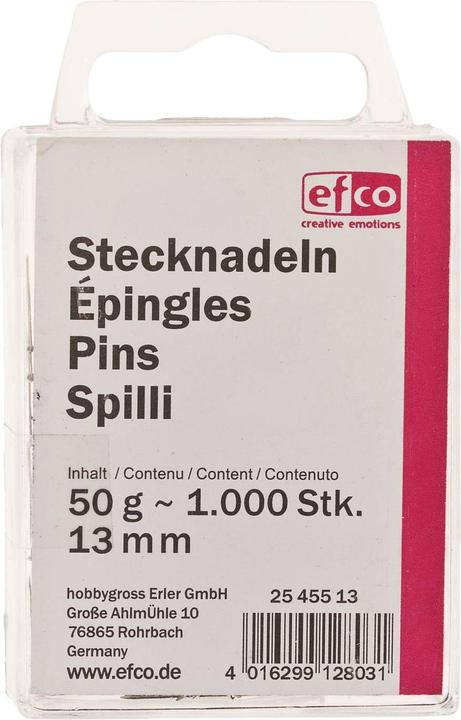 Glorex pins 18mm/50g/approx.1000pcs.