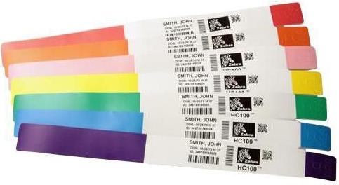 Immagine prodotto Zebra Etichetta per stampante autoadesiva gialla Z-Band Fun