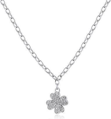 Immagine prodotto Sagapo S'Agapµ - Collana in acciaio luccicante Happy SHAR21 quadrifoglio