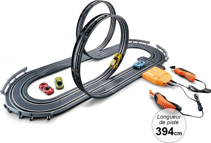 Produktbild VR Shinecon 394cm Double Looping Rennbahn - Advance
