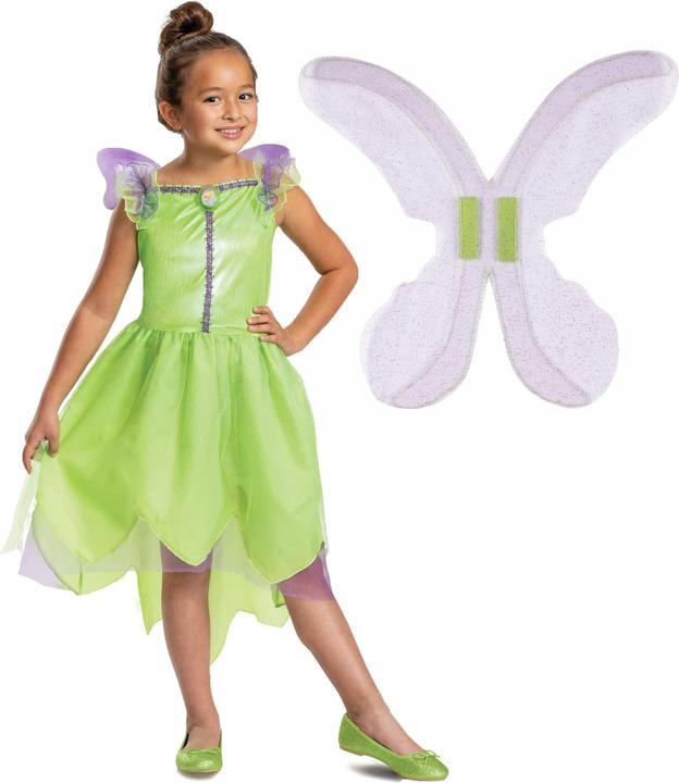 Actual product image Disguise Classic Costume - Tinker Bell (116 cm) (141079L) (116)