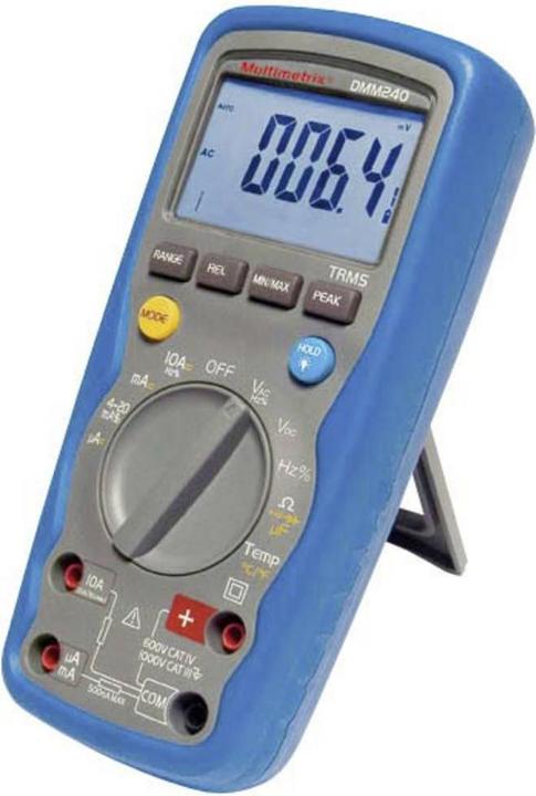 Produktbild Multimetrix Hand Multimeter DMM 240 (CAT III 1000V, CAT IV 600V)