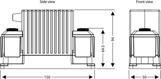 Produktbild TBS Electronics TBS - Remote Batteriehauptschalter (48V/350A)