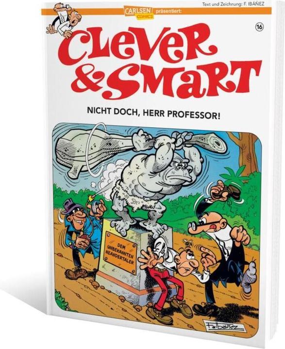 Produktbild Clever und Smart 16: Nicht doch, Herr Professor! (Deutsch, Francisco Ibáñez, 2021)