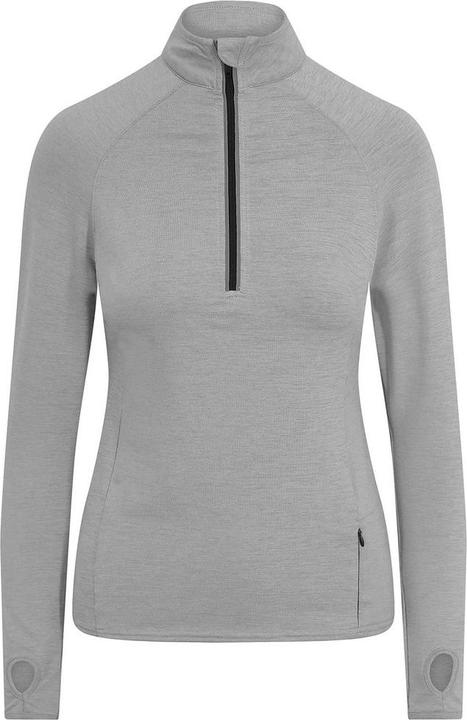 Actual product image Awdis Womens/Ladies Cool-Flex Half Zip Long-Sleeved Base Layer Top
