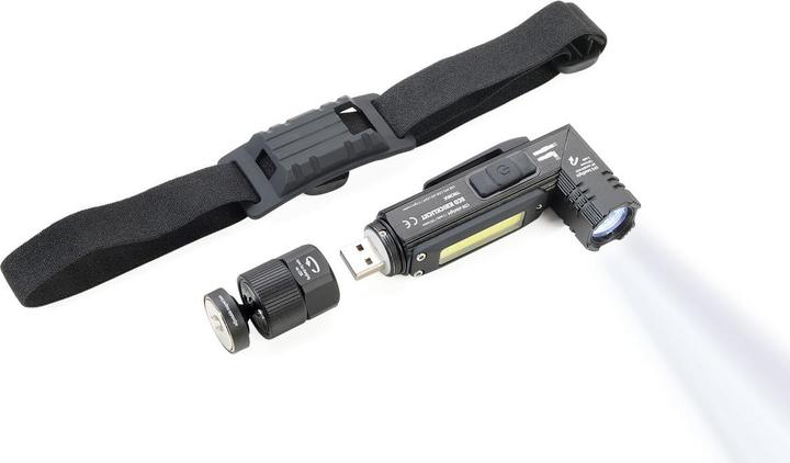 Troika ECO KNICKLICHT Taschenlampe Knicklampe multifunktionel, schwarz (14.20 cm, 150 lm)