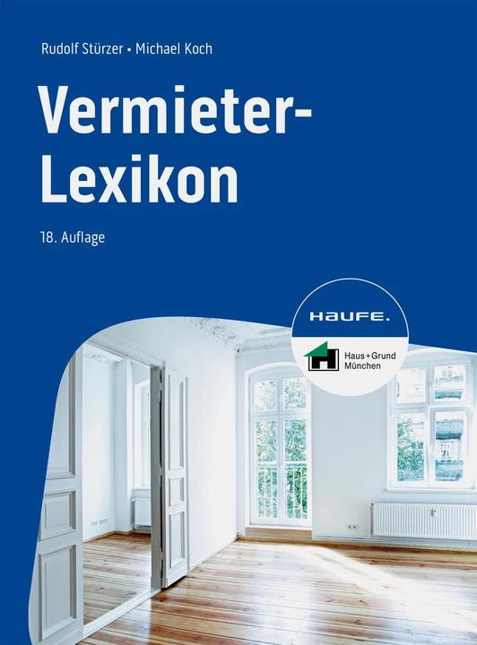 Produktbild Vermieter-Lexikon (Deutsch, Michael Koch, Rudolf Stürzer, 2023)