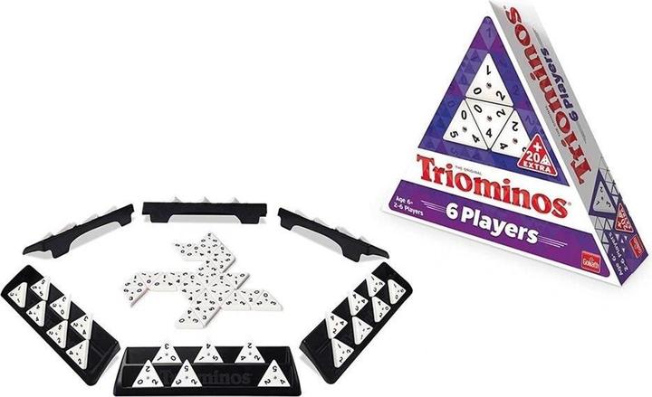 Image du produit Goliath Toys Triominos 6 joueurs (Allemand, Français, Italien, Anglais)