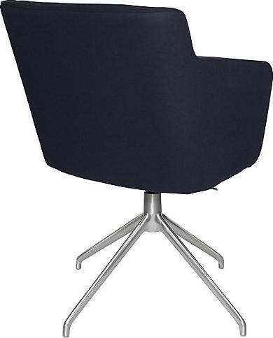 Produktbild Topstar Besprechungssessel SFH, 3D-Sitzgelenk und Aluminium-Fusskreuz, dunkelblau