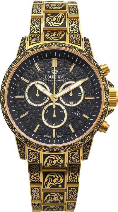 Louis XVI Palais Royale Inked (Chronograph, 43 mm)