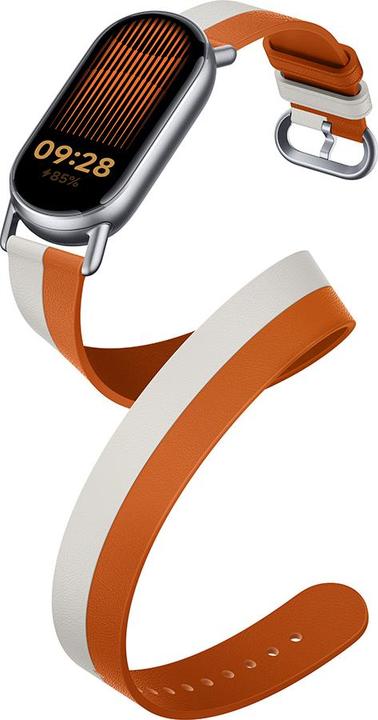 Actual product image Xiaomi Smart Band 9 Dual-tone Leather Strap (Calfskin, PU (inside))