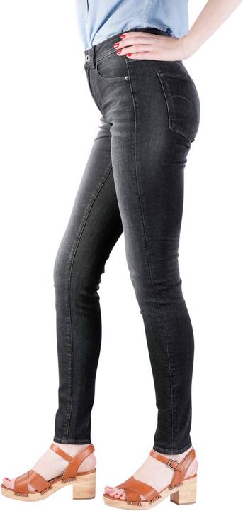 Produktbild G-Star 3301 High Skinny Jeans Superstretch worn in coal (W34/L32)