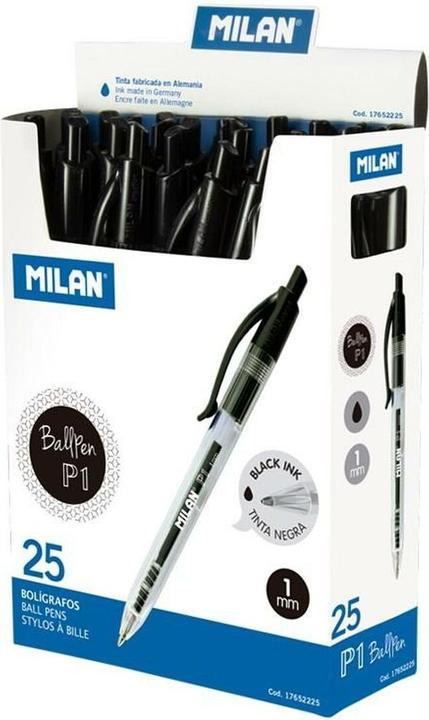 Immagine prodotto Pin P1 Nero 1 mm (25 pezzi) (Nero, 25 x)