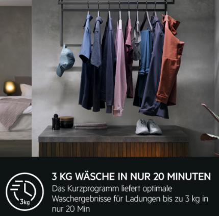 Produktbild AEG LR7G60489 wasmachine Voorbelading 8 kg 1400 RPM A Wit (8 kg, Links)