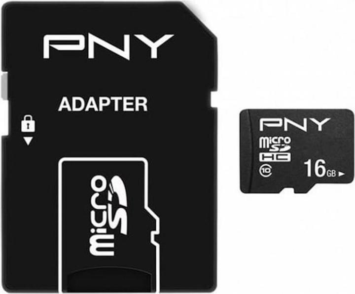 Immagine prodotto PNY Performance Plus incl. adattatore (16 GB, microSDHC, U1, UHS-I)