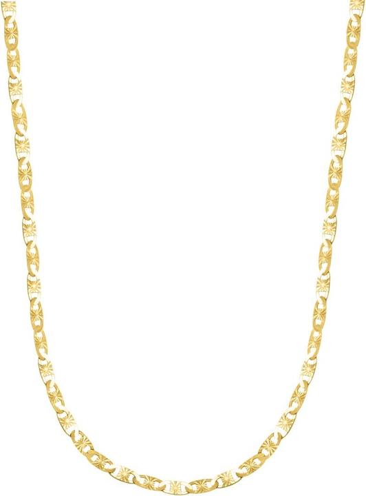 Candy Halskette Starlight, 925 Sterling Silber, vergoldet (925 Sterling Silber, 18k vergoldet, 42 cm)