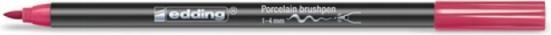 Actual product image Edding Porcelain colouring pen Brushpen (Crimson, 4 mm, 1 x)