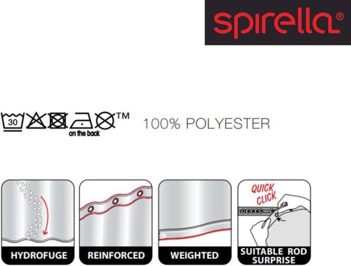 Produktbild spirella Wet (180 x 200 cm)