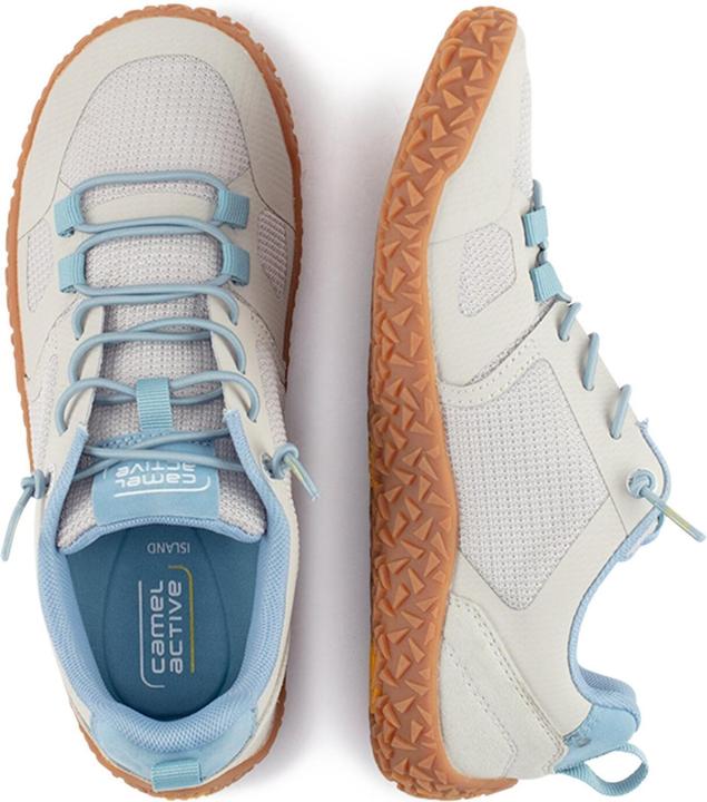 Actual product image Camel Active Sneaker textile/synthetic ICE GREY/ LT BLUE (36)