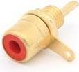 Produktbild Velleman Rca Binding Post Female Gold Red