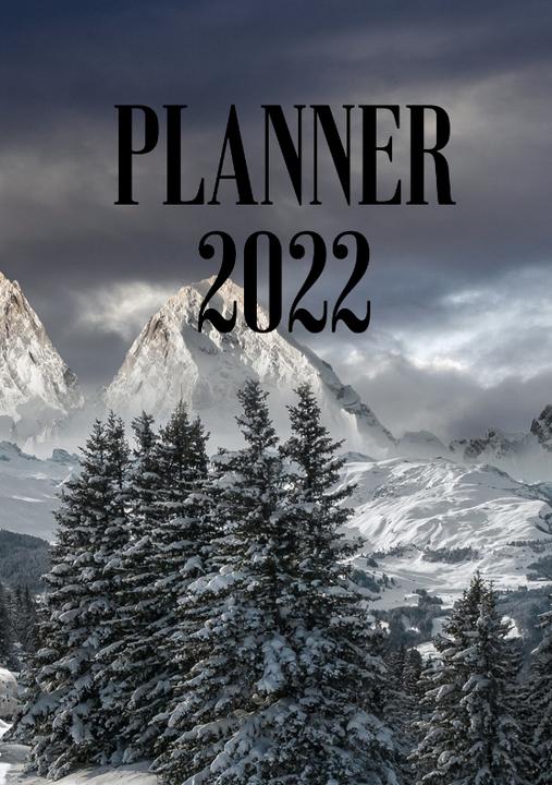 Produktbild Terminplaner Jahreskalender 2022, Terminkalender DIN A5, Taschenbuch und Hardcover (A5)