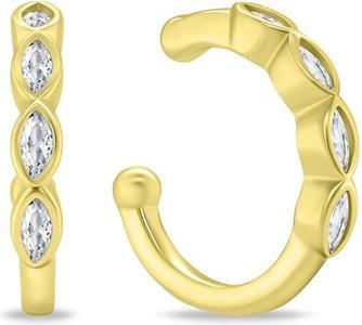 Immagine prodotto Brilio Argento - Eleganti orecchini placcati in oro con zirconi EA782Y