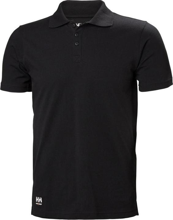Actual product image Helly Hansen Workwear Marškinėliai HELLY HANSEN Manchester Polo, juodi S (S)