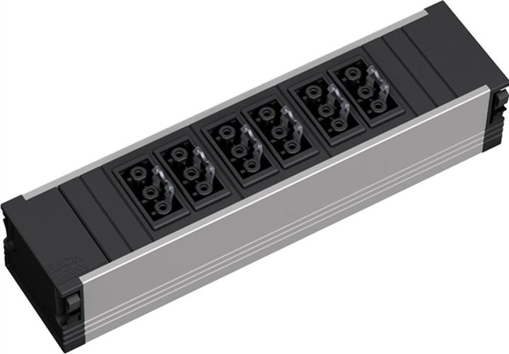 Produktbild Bachmann Consolidation Point 6xGST18 schwarz Strom GST18 (6 x, GST18, 0 m)