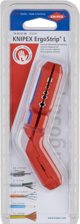 Actual product image Knipex ErgoStrip (135 mm)