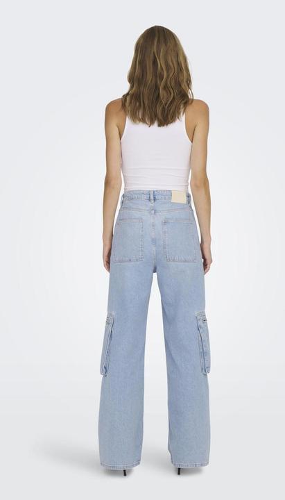 Produktbild Only ONLHOPE EX HW WIDE CARGO DNM CRO Loose Fit Jeans (W31/L32)