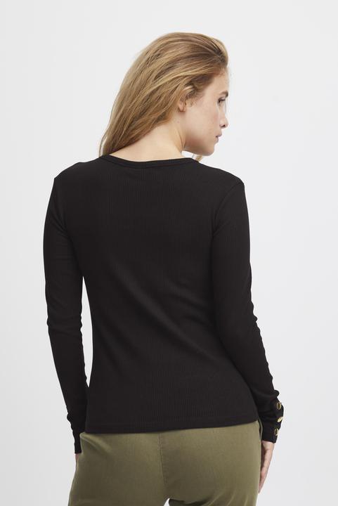 Actual product image Pulz Jeans PZHAVANA Long Sl Tshirt - 50207348 (M)