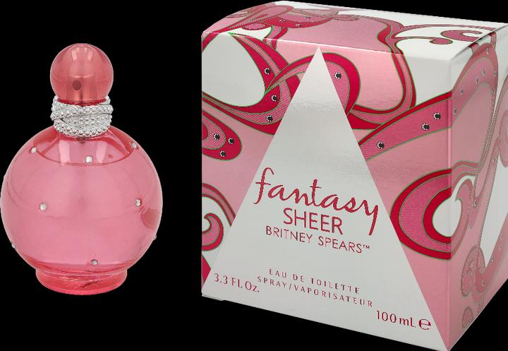 Actual product image Britney Spears Fantasy Sheer EDT 100 ml (Eau de toilette, 100 ml)