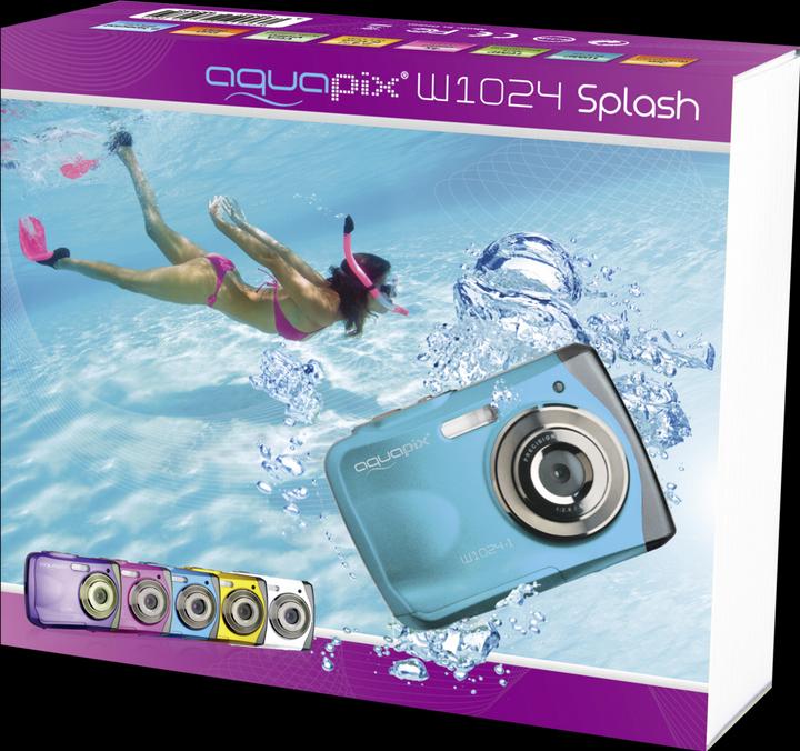 Actual product image Easypix Aquapix W1024 Splash iceblue (16 Mpx, 1/2.4")