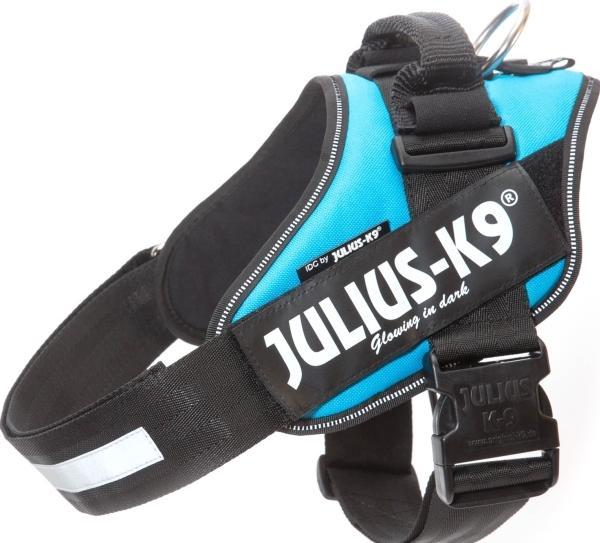 Image du produit Julius-K9 IDC®-Powergeschirr aquamarine Taille 1 : Tour de poitrine 63-85 cm (1, Chien, Sport canin)
