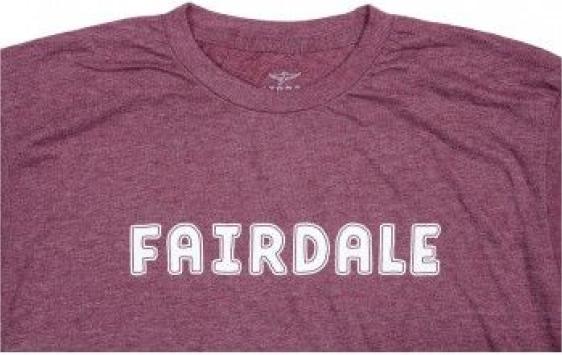 Actual product image Fairdale Outline Heather Burgundy T.l (M)
